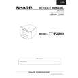 SHARP TT-F2860 Service Manual