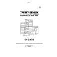 TRICITY BENDIX HG250W Owners Manual