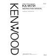 KENWOOD KX-W791 Instrukcja Obsługi