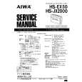 AIWA HS-JX2000 Manual de Servicio