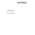 PRIVILEG 741.125-9 40562 Owners Manual PRIVILEG 741.125-9 40562 Owners Manual