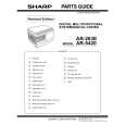 SHARP AR-5420 Catálogo de piezas