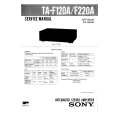 SONY TAF220A Service Manual
