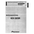 PIONEER KEH3820R Owners Manual