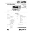 SONY STRW550 Manual de Servicio