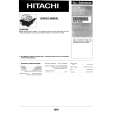 HITACHI C2117T Instrukcja Serwisowa