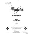 WHIRLPOOL ED25DWXTM03 Parts Catalog