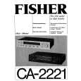 FISHER CA-2221 Owners Manual