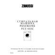 ZANUSSI FCS622C Owners Manual