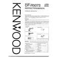 KENWOOD DPR5070 Instrukcja Obsługi
