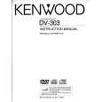 KENWOOD DV303 Instrukcja Obsługi