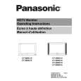 PANASONIC CT34WX15 Owners Manual