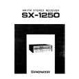 PIONEER SX1250 Instrukcja Serwisowa