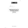 ZANUSSI ZF214 Owners Manual