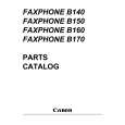 CANON FAXPHONE B150 Catálogo de piezas