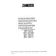ZANUSSI ZFT165RM Owners Manual