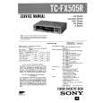 SONY TCFX505R Service Manual