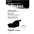 SONY CCD-F45 Owners Manual