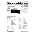 PANASONIC RXDS650 Instrukcja Serwisowa