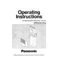 PANASONIC ER204 Manual de Usuario