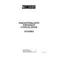 ZANUSSI ZV320R3 Owners Manual