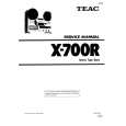 TEAC X-700R Service Manual