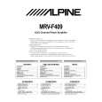 ALPINE MRVF409 Owners Manual