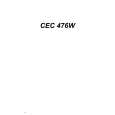 FAURE CEC476W Owners Manual