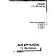ARTHUR MARTIN ELECTROLUX TV3500X1 Owners Manual
