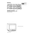 SONY PVM1443MD GB Instrukcja Obsługi
