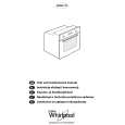 WHIRLPOOL AKZM 779/IX Owners Manual