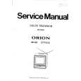 ORION CTV1026 Service Manual