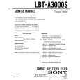 SONY LBT-A3000S Service Manual