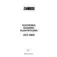 ZANUSSI ZCC5602 Owners Manual