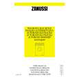 ZANUSSI ADVANTAGE55 Owners Manual