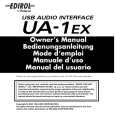 EDIROL UA-1EX Owners Manual