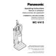 PANASONIC MCV415 Manual de Usuario