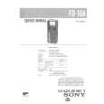 SONY FD-10A Service Manual