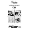 WHIRLPOOL VT 264 SL Owners Manual
