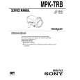 SONY MPK-TRB Service Manual
