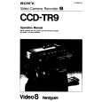 SONY CCD-TR9 Instrukcja Obsługi
