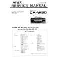 AIWA CA-W90 Instrukcja Serwisowa