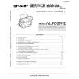 SHARP VL-PD6E Instrukcja Serwisowa