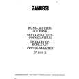 ZANUSSI ZF18/8K Owners Manual