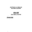 ZANUSSI ZCG5000 Owners Manual