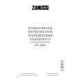 ZANUSSI ZU9145 Owners Manual