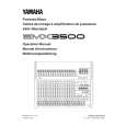 YAMAHA EMX3500 Manual de Usuario