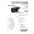 SONY CCDTR81 Service Manual