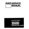 NAD 1600 Service Manual