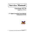 OPTIQUEST Pt770 Service Manual